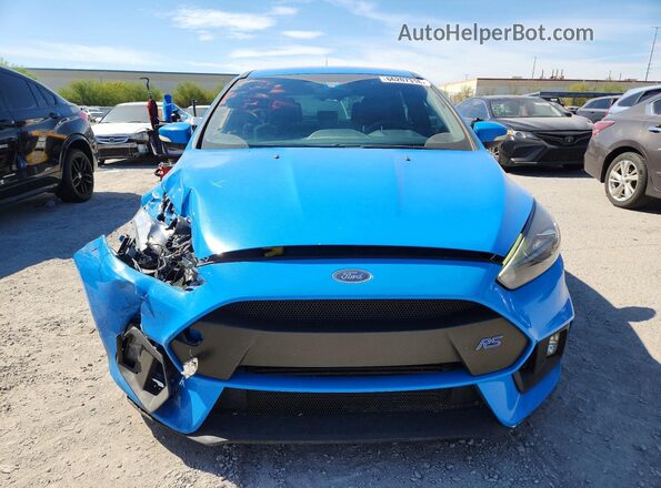 WF0DP3TH6H4122654 2017 FORD FOCUS Blue Front view