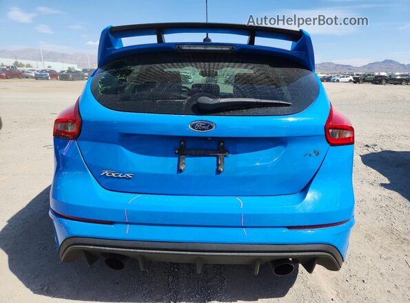 WF0DP3TH6H4122654 2017 FORD FOCUS Blue Rear view