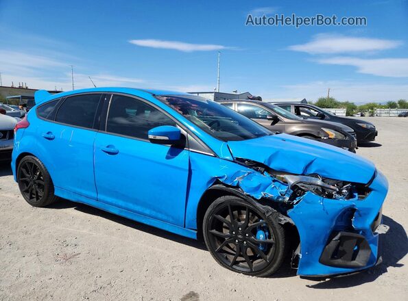 WF0DP3TH6H4122654 2017 FORD FOCUS Blue Front right