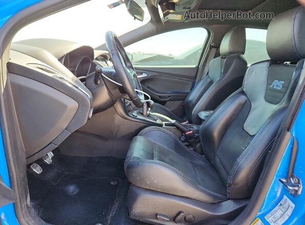WF0DP3TH6H4122654 2017 FORD FOCUS Blue Front interior view