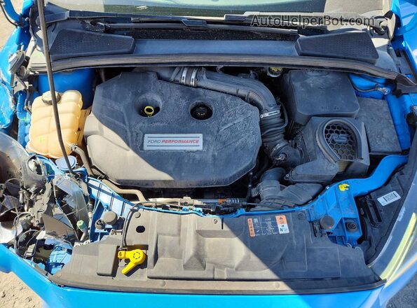 WF0DP3TH6H4122654 2017 FORD FOCUS Blue Rear interior view