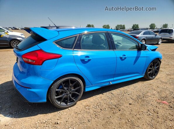 WF0DP3THXH4124956 2017 FORD FOCUS Синий Задняя правая четверть
