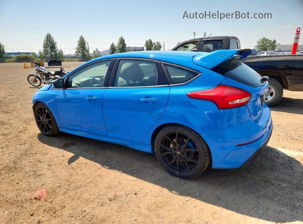 WF0DP3THXH4124956 2017 FORD FOCUS Синий Задняя левая четверть
