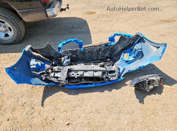 WF0DP3THXH4124956 2017 FORD FOCUS Синий Вид подкапотного пространства