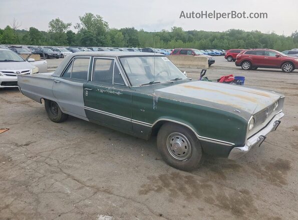 WH41G71210015 1967 DODGE CORONET Green Front right