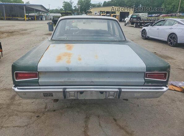 WH41G71210015 1967 DODGE CORONET Green Rear view