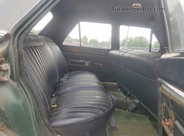 WH41G71210015 1967 DODGE CORONET Green Rear seats view