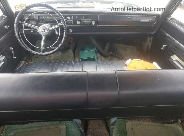 WH41G71210015 1967 DODGE CORONET Green Dashboard view