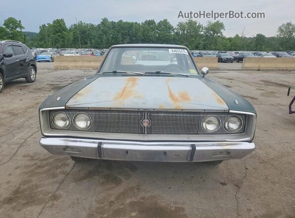 WH41G71210015 1967 DODGE CORONET Green Front view