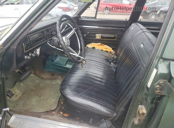 WH41G71210015 1967 DODGE CORONET Green Front interior view