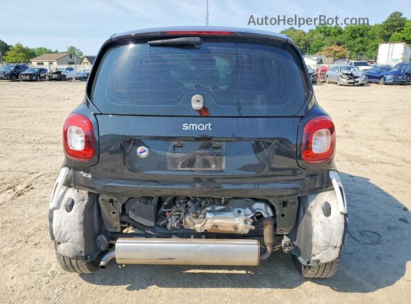WMEFJ5DA2GK056643 2016 SMART FORTWO Black უკანა ხედი