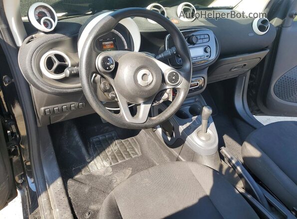 WMEFJ5DA2GK056643 2016 SMART FORTWO Black წინა პანელის ხედი