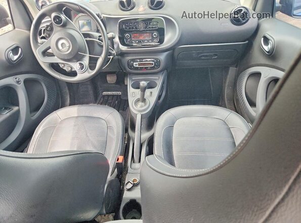 WMEFJ5DA4GK059818 2016 SMART FORTWO Blue Vista del salpicadero