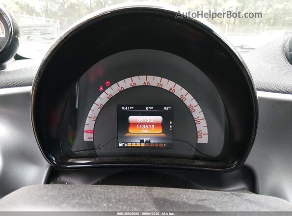 WMEFJ5DA8GK060969 2016 SMART FORTWO Blue უკანა სავარძლების ხედი