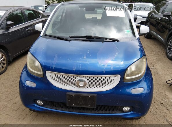 WMEFJ5DA8GK060969 2016 SMART FORTWO Blue წინა ხედი