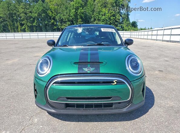 WMW13DJ07N2R36210 2022 MINI COOPER Green Widok z przodu
