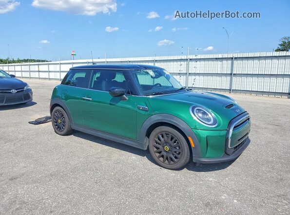 WMW13DJ07N2R36210 2022 MINI COOPER Green Przód prawy