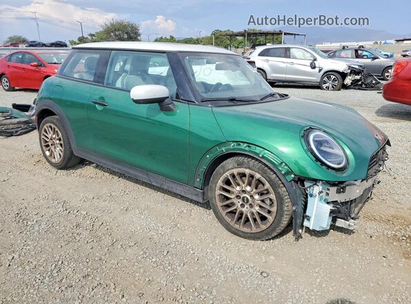 WMW23GD02S2W33784 2025 MINI COOPER Green Front right