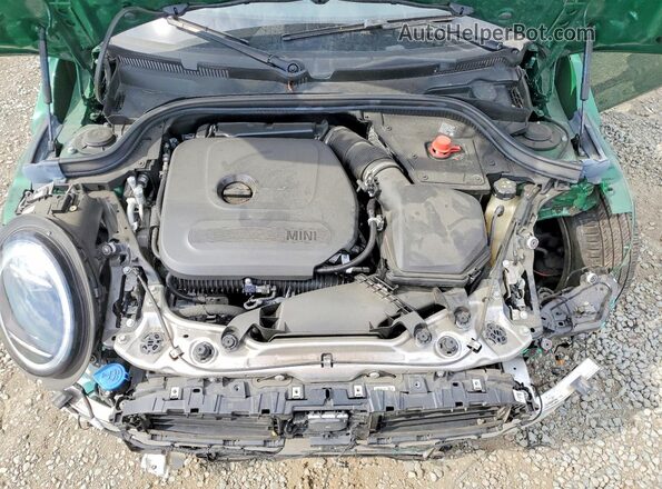WMW23GD02S2W33784 2025 MINI COOPER Green Rear interior view