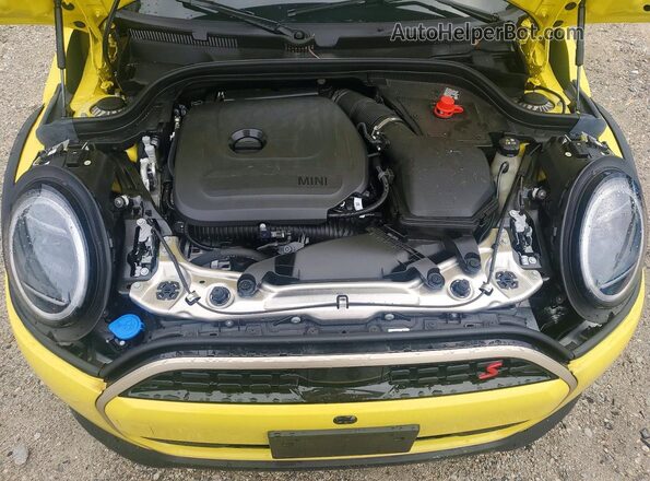 WMW23GX04S2X61875 2025 MINI COOPER Yellow Вид задньої частини салону