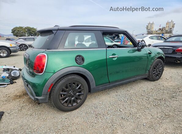 WMW33DH01N2P87033 2022 MINI COOPER Green Rear right