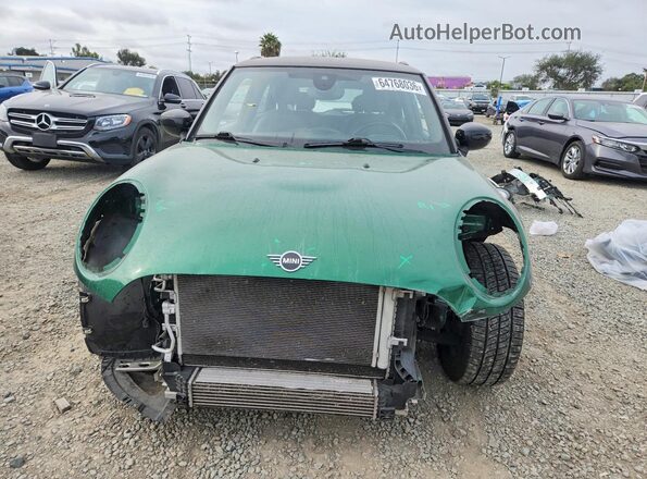 WMW33DH01N2P87033 2022 MINI COOPER Green Front view