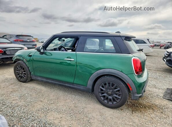 WMW33DH01N2P87033 2022 MINI COOPER Green Rear left