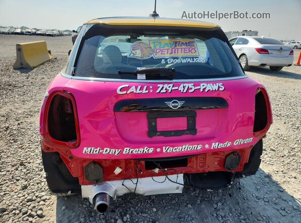 WMW33DK04P2T77242 2023 MINI COOPER Pink Հետևի տեսք