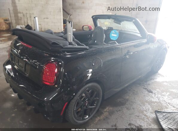 WMW33GX00T2X70773 2026 MINI CONVERTIBLE Черный Задняя правая четверть