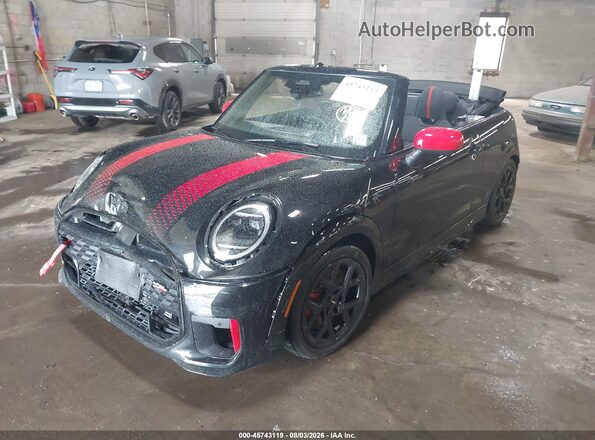 WMW33GX00T2X70773 2026 MINI CONVERTIBLE Черный Передняя левая четверть