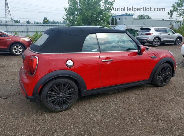 WMW43DL09P3P53303 2023 MINI COOPER Красный Задняя правая четверть