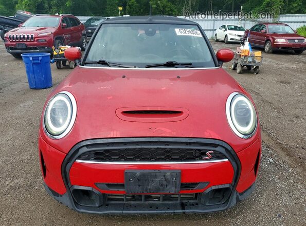 WMW43DL09P3P53303 2023 MINI COOPER Красный Вид спереди