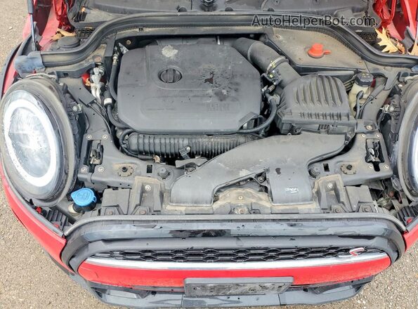 WMW43DL09P3P53303 2023 MINI COOPER Красный Вид задней части салона