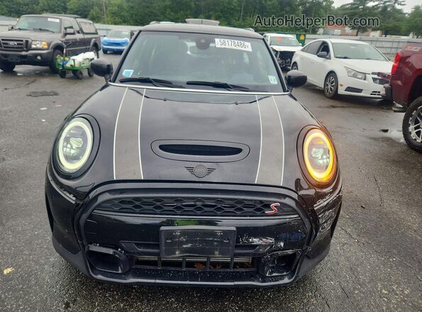 WMW53DH00N2R99995 2022 MINI COOPER Black წინა ხედი