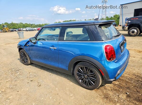 WMW53DH00P2T76928 2023 MINI COOPER Синий Задняя левая четверть
