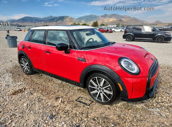 WMW53DK04P2T62023 2023 MINI COOPER Red Przód prawy