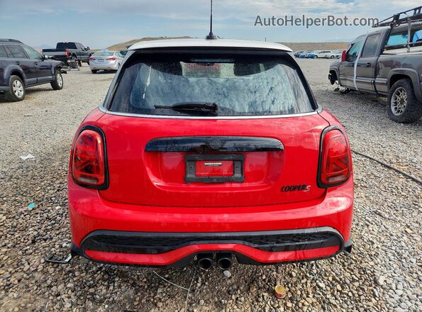 WMW53DK04P2T62023 2023 MINI COOPER Red Widok z tyłu