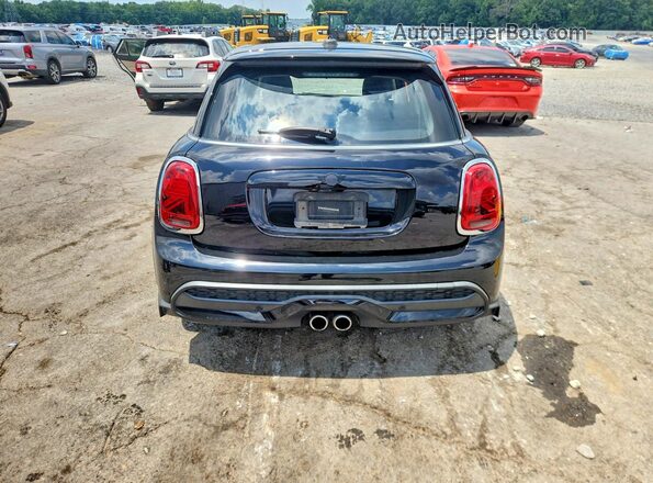 WMW53DK08N2R12675 2022 MINI COOPER Black Вид ззаду