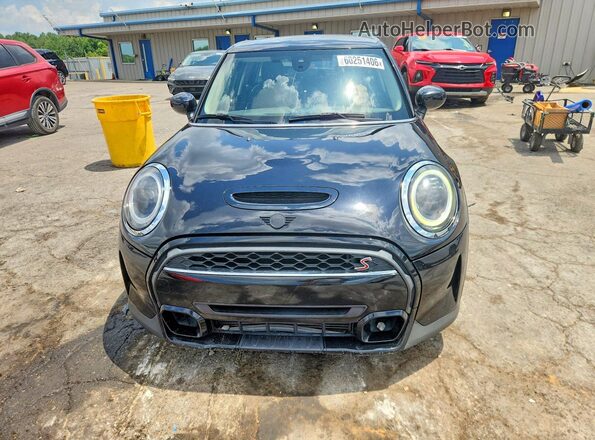 WMW53DK08N2R12675 2022 MINI COOPER Black Вид спереду