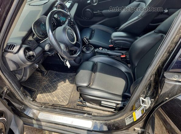 WMW53DK08N2R12675 2022 MINI COOPER Black Вид салону спереду