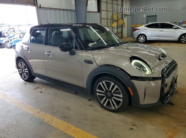WMW53DK09N2P89288 2022 MINI COOPER Gray Delantero derecho