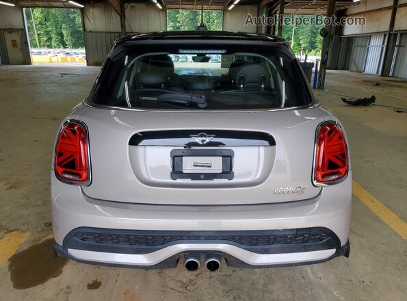 WMW53DK09N2P89288 2022 MINI COOPER Gray Vista trasera