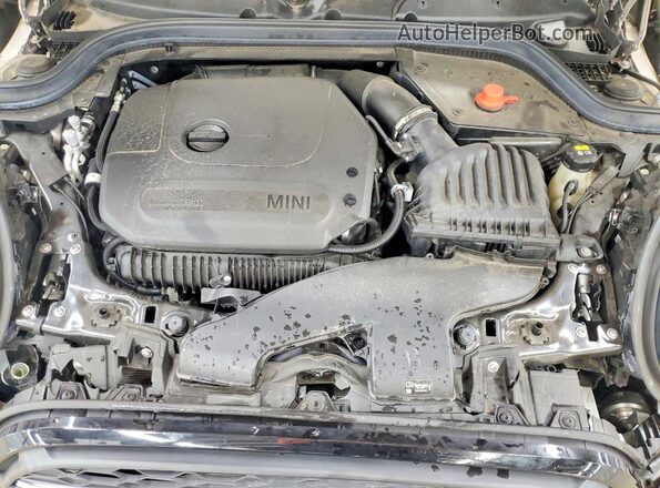 WMW53DK09N2P89288 2022 MINI COOPER Gray Vista del compartimento del motor