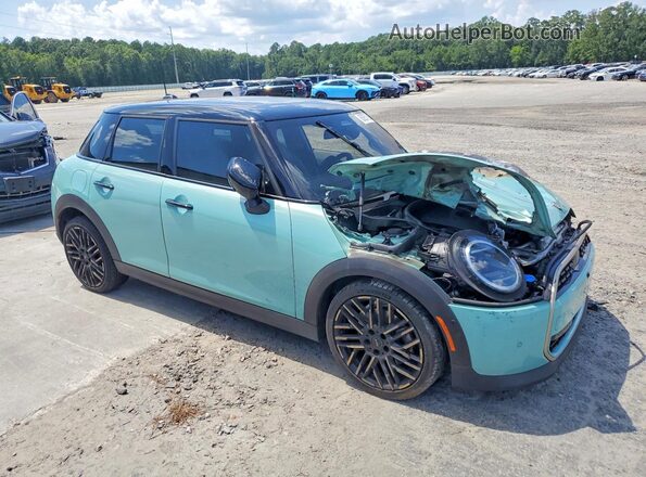 WMW53GD04S2W47800 2025 MINI COOPER Turquoise Առջևի աջ