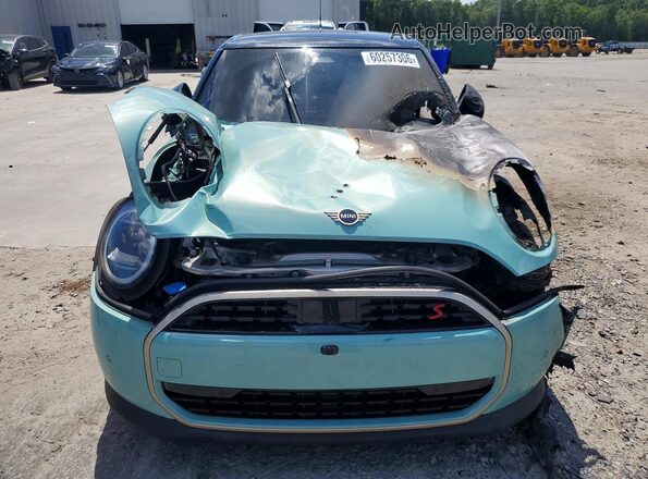WMW53GD04S2W47800 2025 MINI COOPER Turquoise Դիմացի տեսք