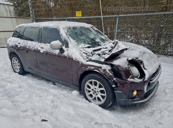 WMWLN5C52H2E32317 2017 MINI COOPER Purple წინა სალონის ხედი