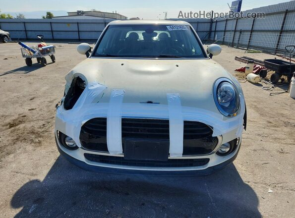 WMWLN5C55H2E32909 2017 MINI COOPER Cream Front view