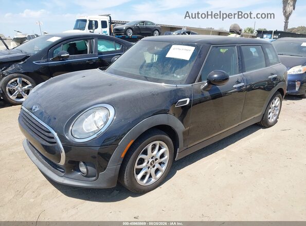 WMWLN5C5XG2B35259 2016 MINI CLUBMAN Черный Передняя левая четверть