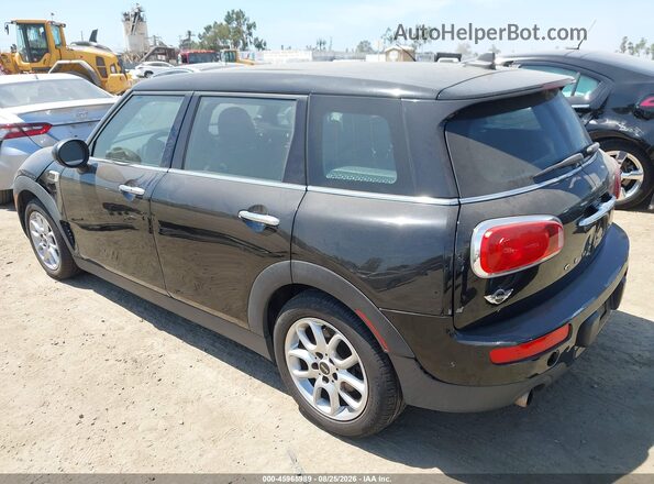 WMWLN5C5XG2B35259 2016 MINI CLUBMAN Черный Задняя левая четверть