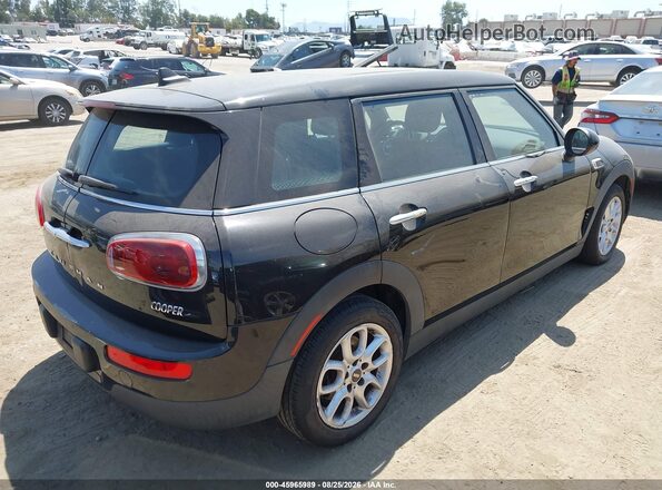 WMWLN5C5XG2B35259 2016 MINI CLUBMAN Черный Задняя правая четверть